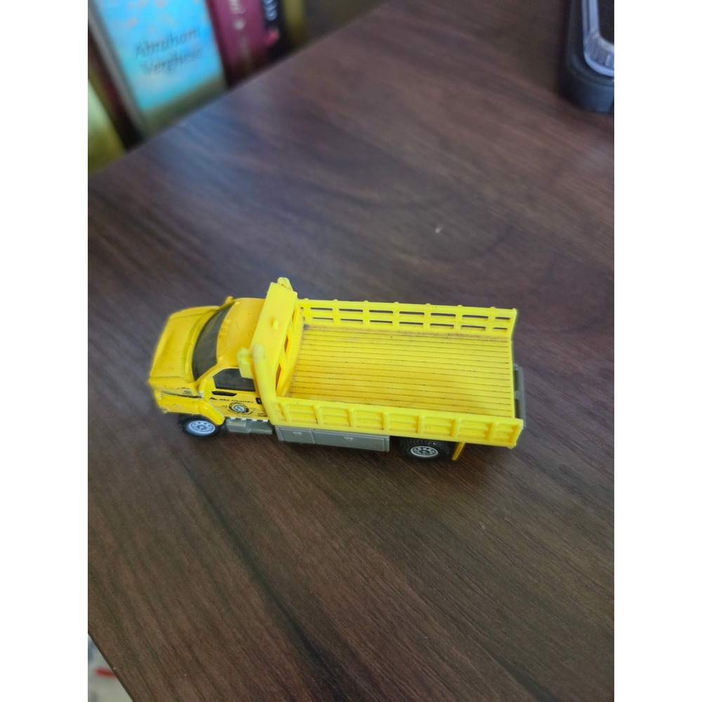 Matchbox Attenuator Truck Yellow MBX Country Road Works Diecast GBK02 Thailand